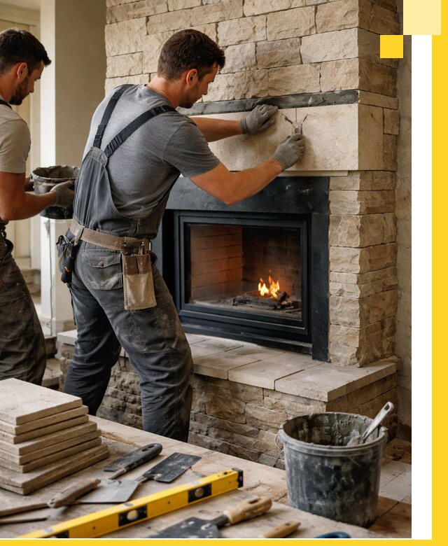 Проектирование и установка открытых каминов в Азнакаеве