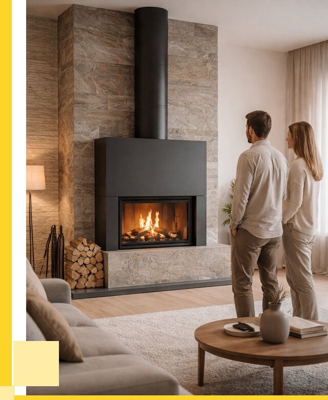 Закрытые камины под ключ в Азнакаеве от 123144 р., ЭриданЗнк