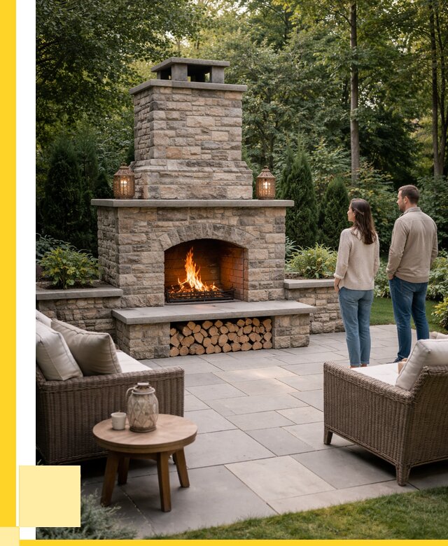 Уличные камины из кирпича в Азнакаеве от 153930 р. | ЭриданЗнк