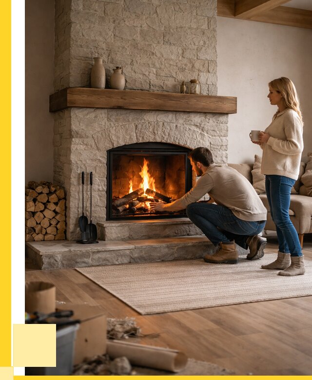 Камины для загородного дома в Азнакаеве от 359170 р., ЭриданЗнк