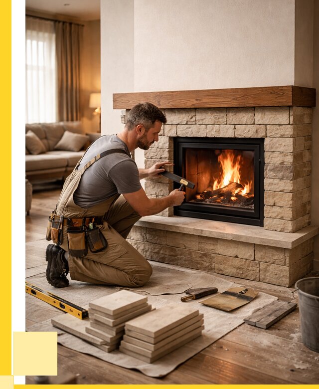 Строительство каминов в Азнакаеве от 153930 р., ЭриданЗнк - под ключ