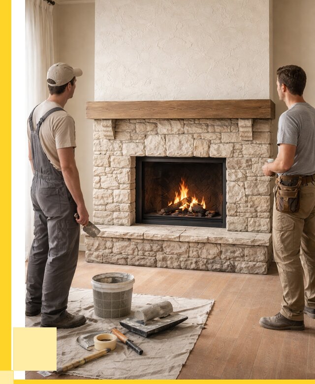 Отделка каминов в Азнакаеве от 6670 р. под ключ | ЭриданЗнк