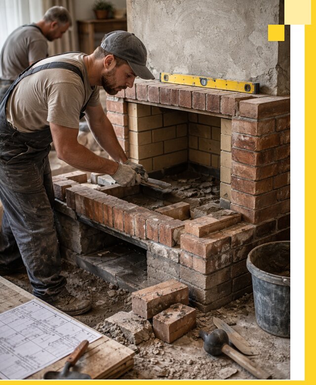 Изготовление и установка каминопечей под ключ в Азнакаеве