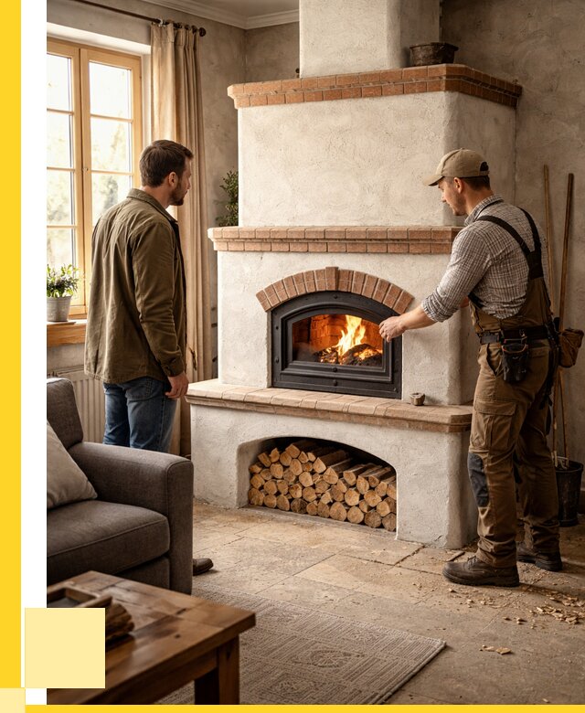 Печи камины в Азнакаеве: кирпичные, изразцовые от 61572 р. | ЭриданЗнк