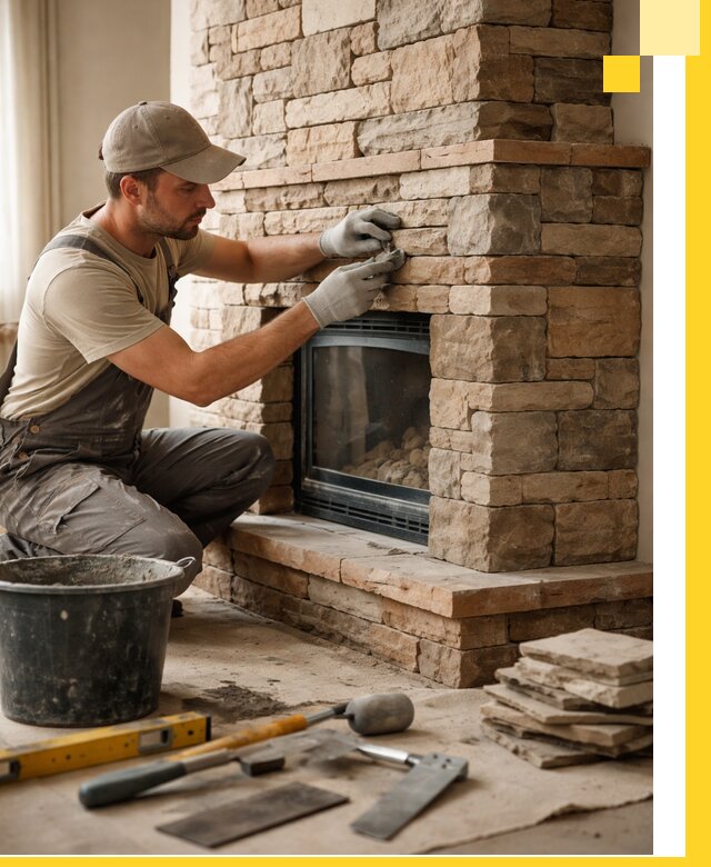 Проектирование и установка печей-каминов под ключ в Азнакаеве