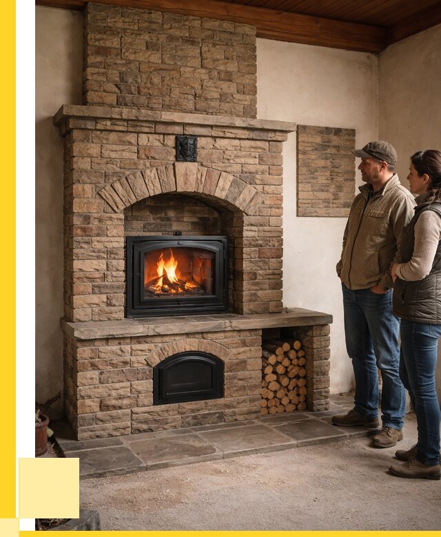 Кирпичная печь под ключ в Азнакаеве от 153930 р. | ЭриданЗнк