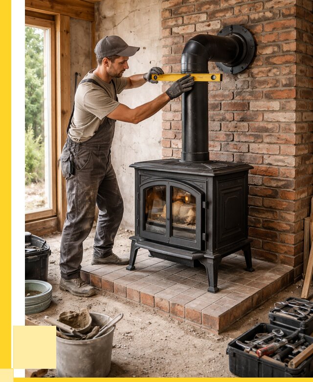 Монтаж печей установка банной печи в Азнакаеве от 15393 р. | ЭриданЗнк