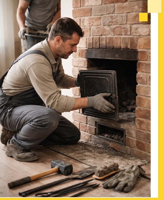 Ремонт печей в Азнакаеве с гарантией качества и безопасности