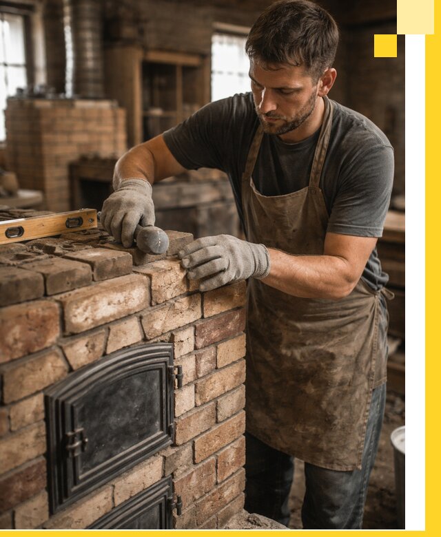 Изготовление печей на заказ в Азнакаеве с проектом и монтажом