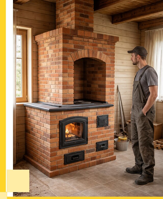 Кирпичные печи в Азнакаеве: купить от 153930 р. | ЭриданЗнк