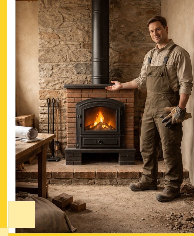 Печи отопительные из кирпича в Азнакаеве от 82096 р., ЭриданЗнк