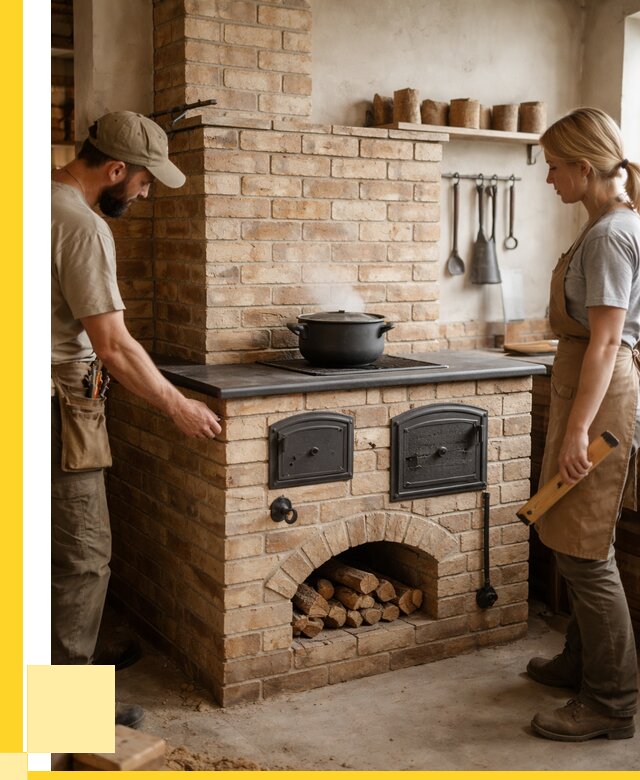 Варочно отопительные печи в Азнакаеве от 92358 р. | ЭриданЗнк