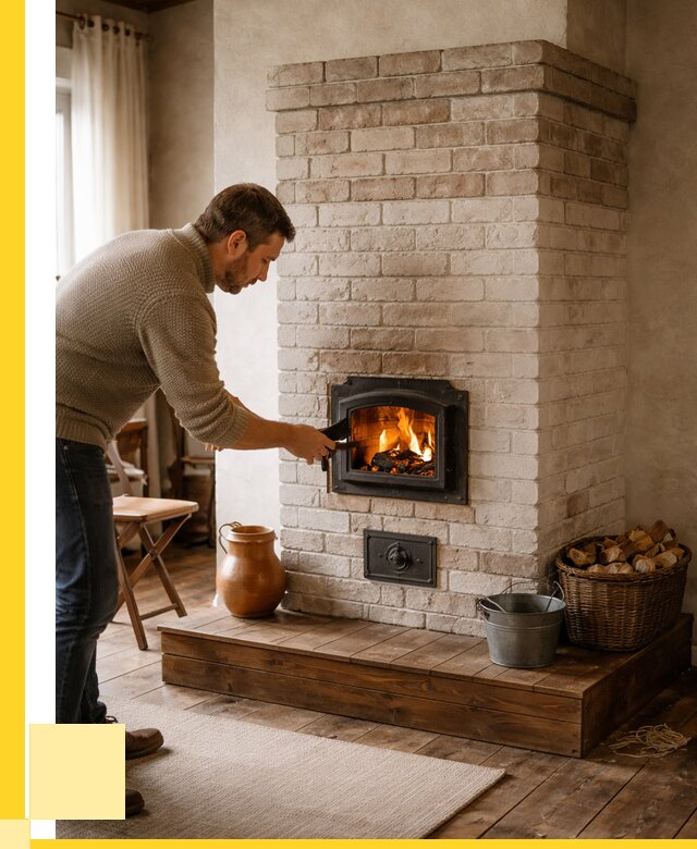 Печь голландка из кирпича в Азнакаеве от 87227 р. | ЭриданЗнк