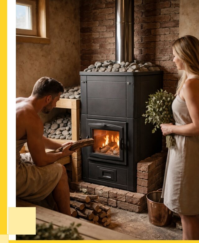 Кирпичная печь для бани на заказ в Азнакаеве от 56441 р. | ЭриданЗнк