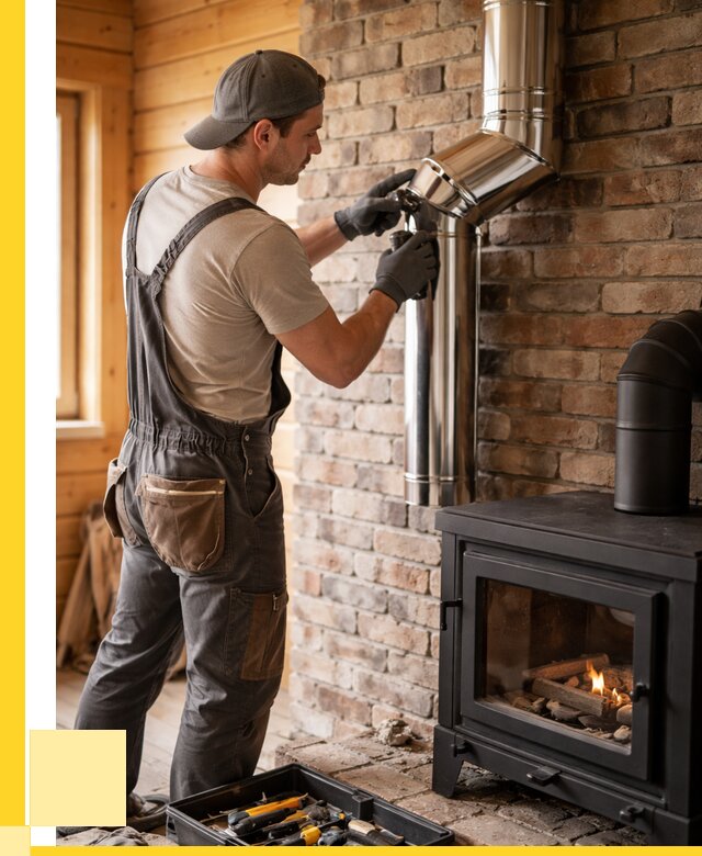 Монтаж дымоходов для печей в Азнакаеве от 7697 р. | ЭриданЗнк