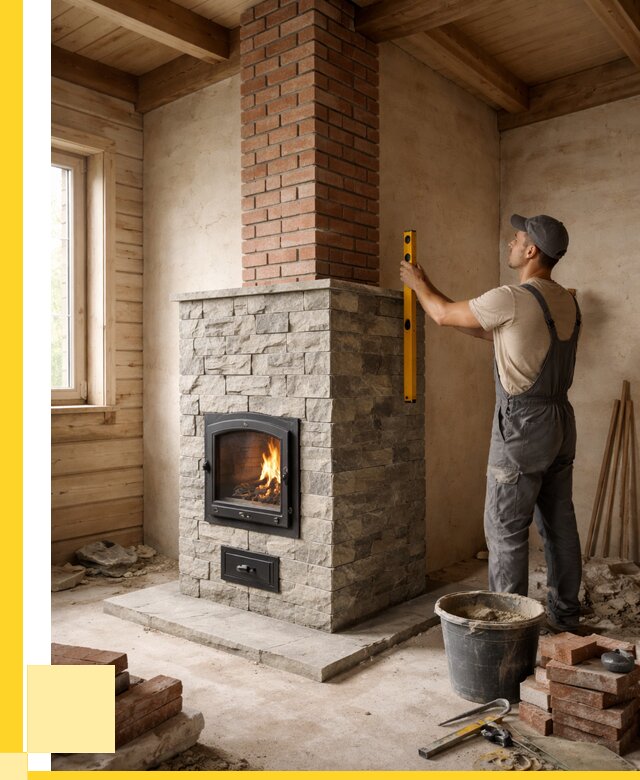 Печи и дымоходы под ключ в Азнакаеве от 46179 р., ЭриданЗнк