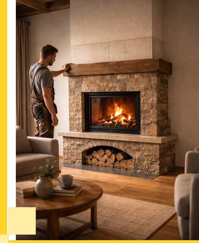 Печи камины для дома под ключ в Азнакаеве от 56441 р. | ЭриданЗнк