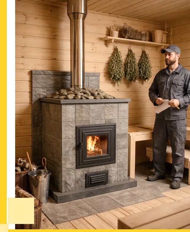 Печи для бани под ключ в Азнакаеве от 123144 р. | ЭриданЗнк