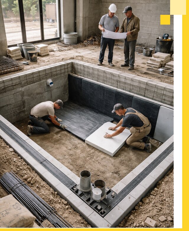 Проекты частных и общественных бассейнов под ключ в Азнакаеве