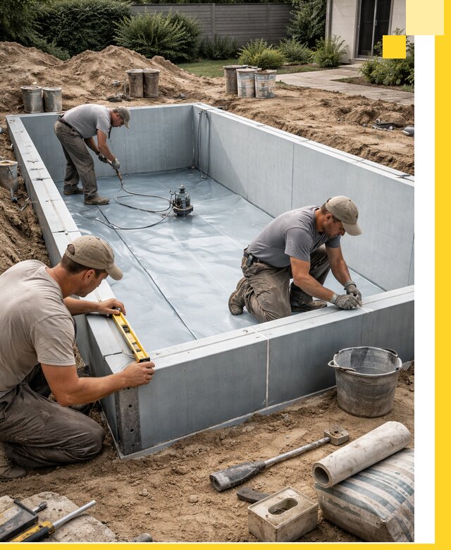 Профессиональный монтаж бассейнов под ключ в Азнакаеве с гарантией