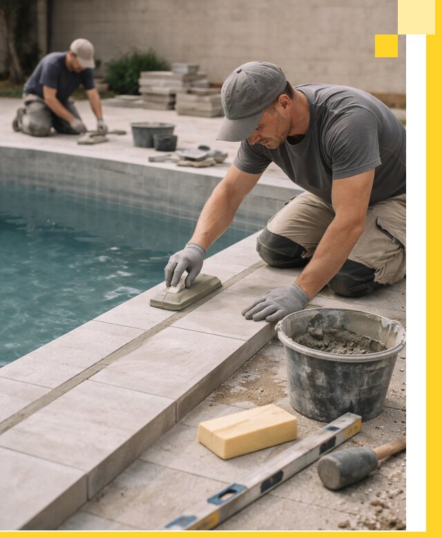 Отделка бассейнов в Азнакаеве: декоративная отделка и гидроизоляция