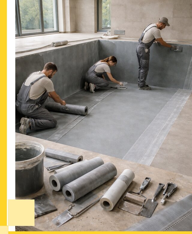 Гидроизоляция бассейнов в Азнакаеве от 2052 р., ЭриданЗнк