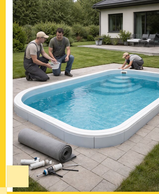 Пластиковый бассейн купить в Азнакаеве от 256550 р., ЭриданЗнк