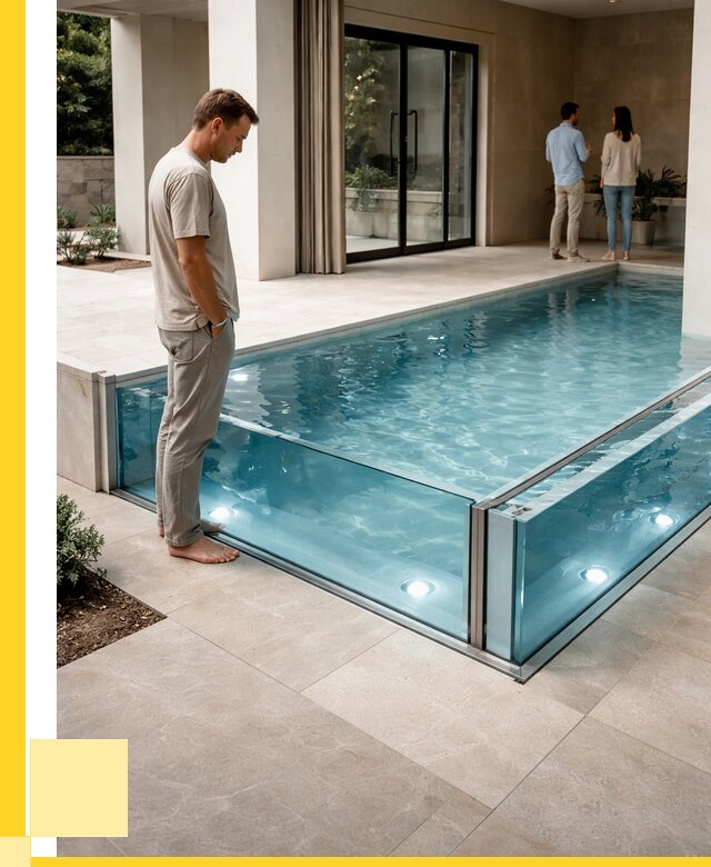 Стеклянные бассейны в Азнакаеве от 1231440 р. | ЭриданЗнк — мозаика