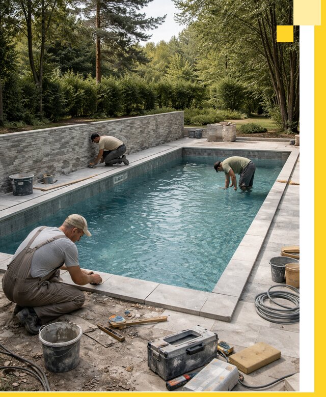 Проектирование и строительство частных бассейнов в Азнакаеве