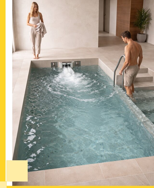 Бассейн с противотоком в Азнакаеве от 256550 р. | ЭриданЗнк