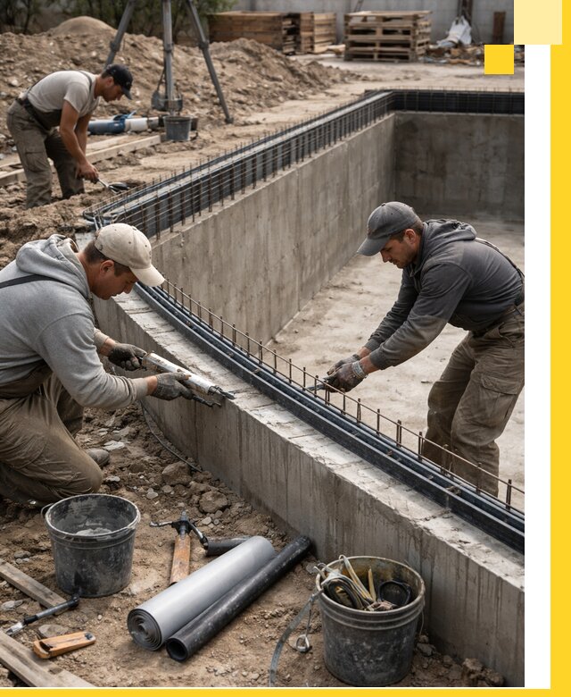 Качественный монтаж чаши бассейна в Азнакаеве под ключ с гарантией