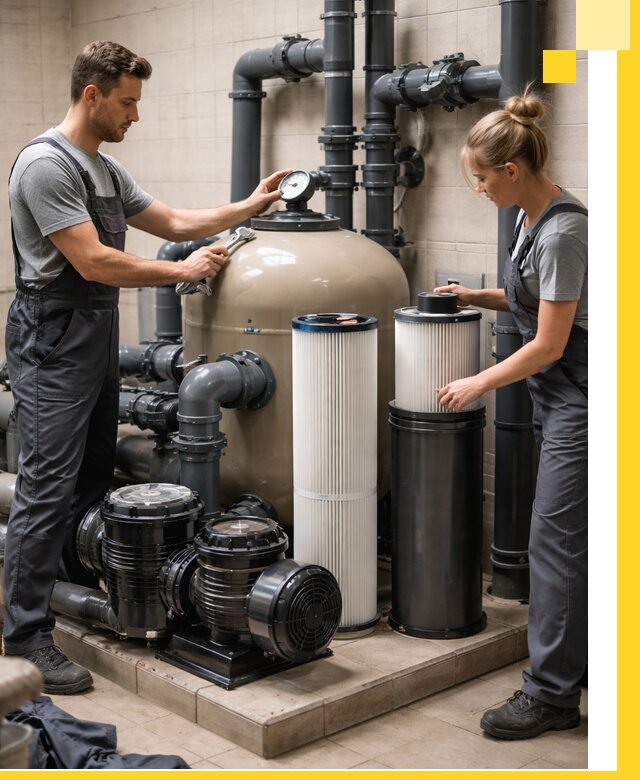 Фильтры и системы фильтрации для бассейнов в Азнакаеве