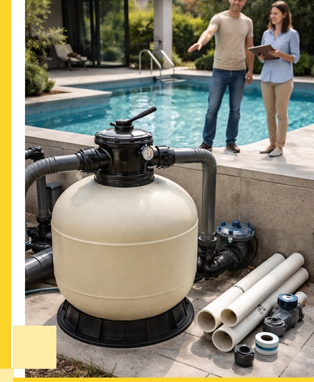 Песочные фильтры для бассейнов в Азнакаеве от 18472 р., ЭриданЗнк