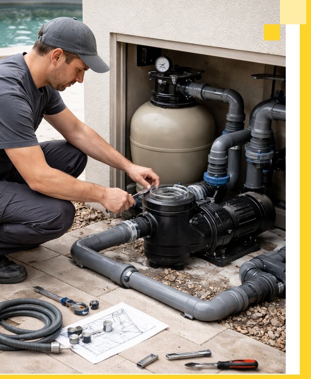 Поставка, монтаж и сервис насосов для бассейнов в Азнакаеве