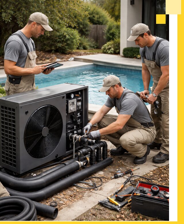 Проектирование и установка тепловых насосов для бассейнов в Азнакаеве