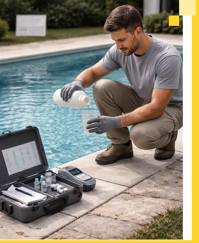 Профессиональная дезинфекция воды в бассейне в Азнакаеве