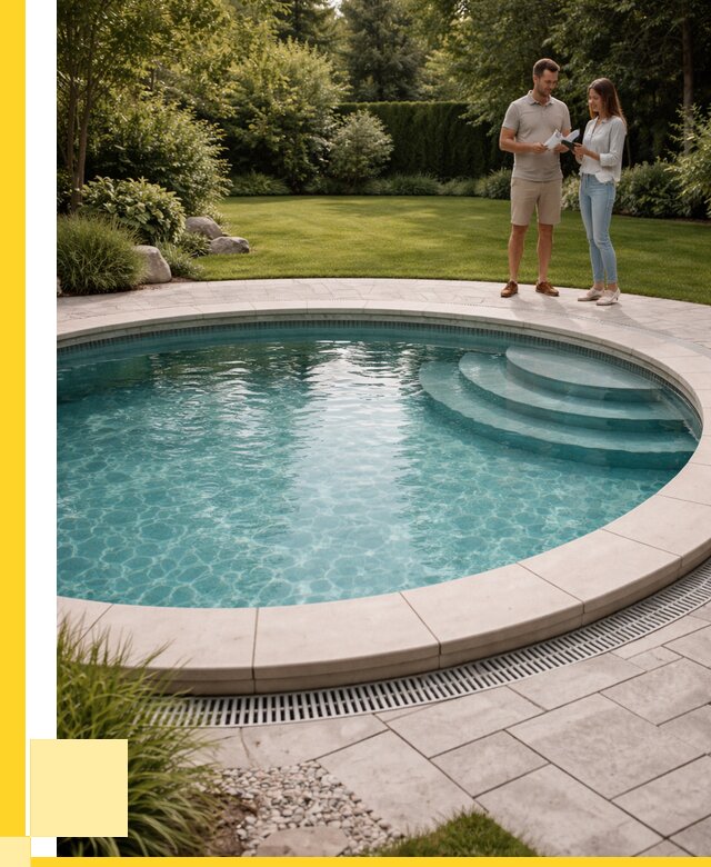 Круглые каркасные бассейны купить в Азнакаеве от 256550 р. | ЭриданЗнк