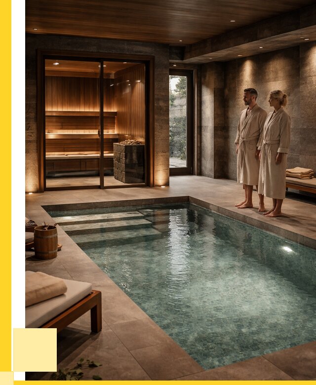 Сауна с большим бассейном в Азнакаеве от 1231440 р. ЭриданЗнк