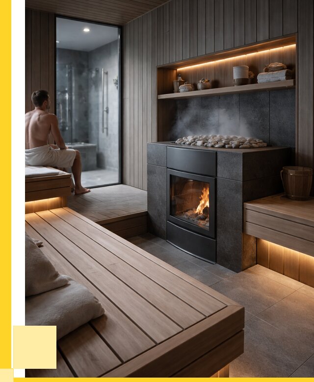 Проект сауны в частном доме в Азнакаеве от 35917 р. | ЭриданЗнк