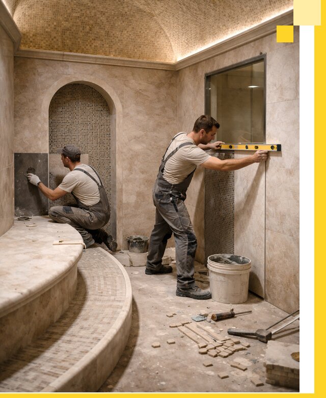 Проектирование и строительство саун с хамамом под ключ в Азнакаеве