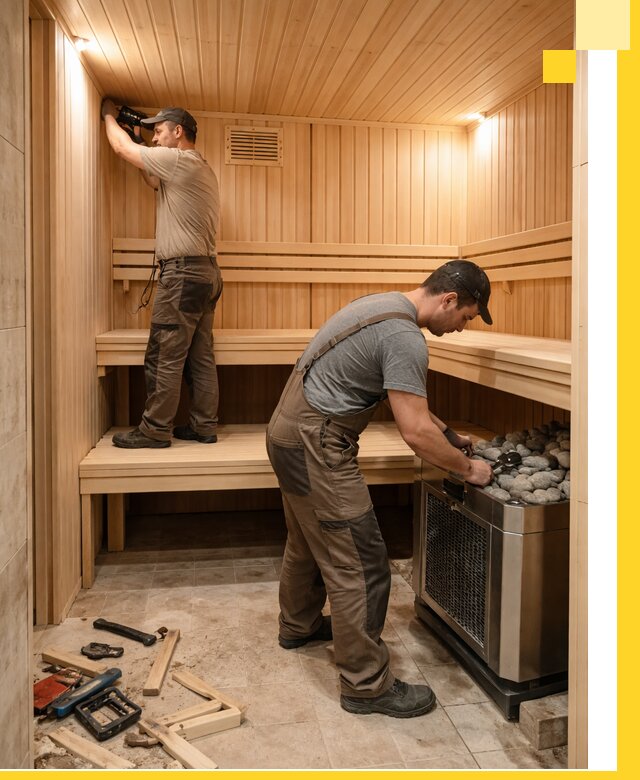 Купить сауну под ключ в Азнакаеве с монтажом и гарантией