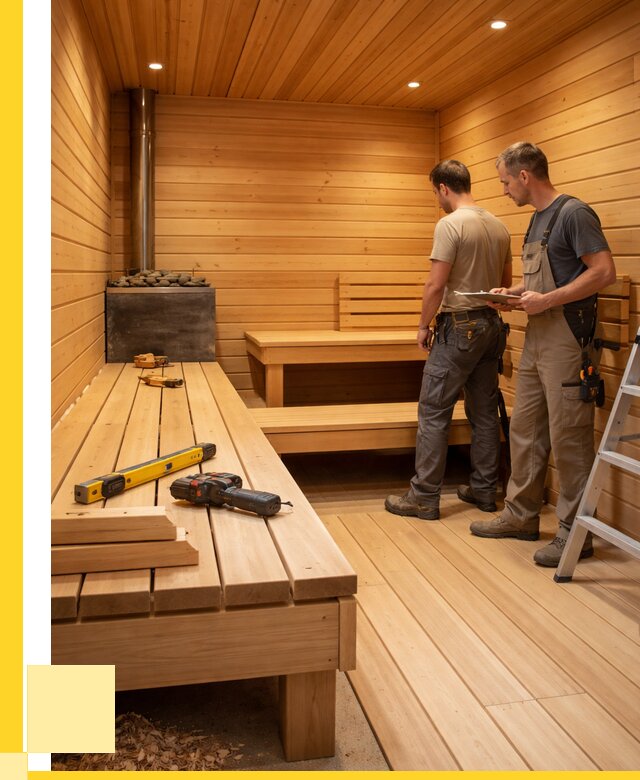 Отделка бань и саун в Азнакаеве по цене от 4618 р. | ЭриданЗнк