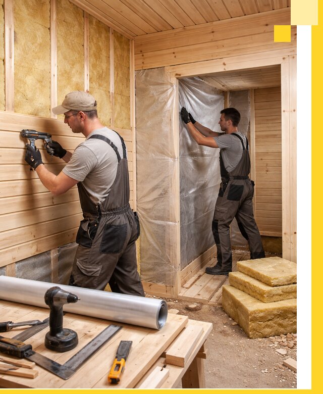 Бани под ключ в Азнакаеве с проектом и полным монтажом