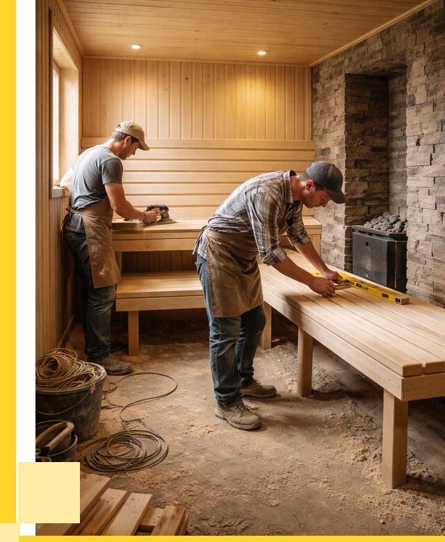 Отделка бани в Азнакаеве: внутренняя отделка от 3079 р. | ЭриданЗнк