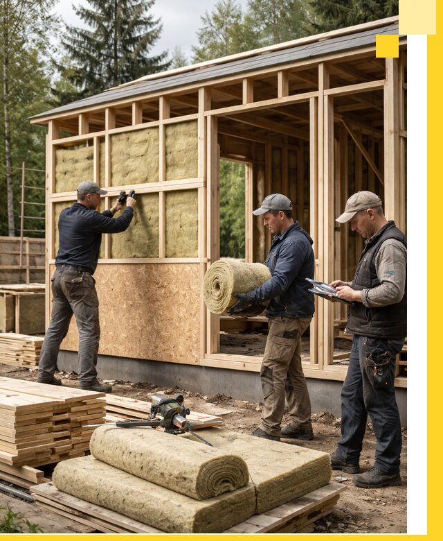 Проектирование и строительство каркасных бань в Азнакаеве под ключ