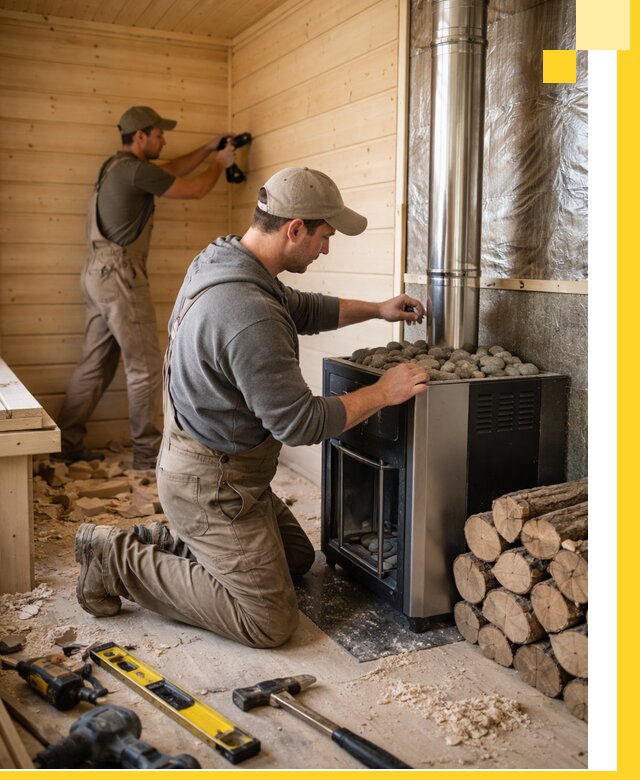 Строительство деревянных бань под ключ в Азнакаеве проекты и монтаж