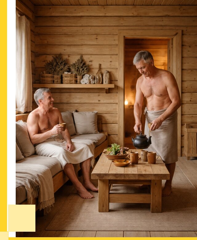 Бани с комнатой отдыха под ключ в Азнакаеве от 461790 р. | ЭриданЗнк