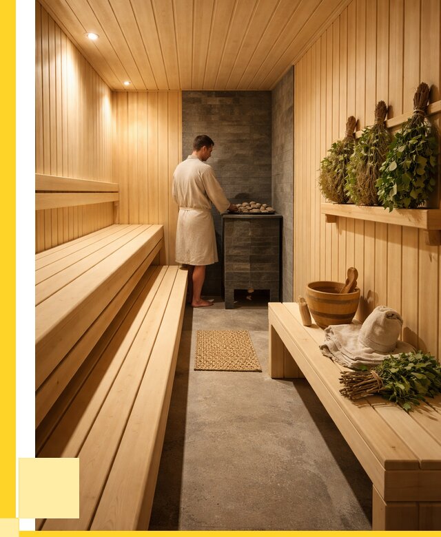 Отделка парной под ключ в Азнакаеве от 359170 р. | ЭриданЗнк