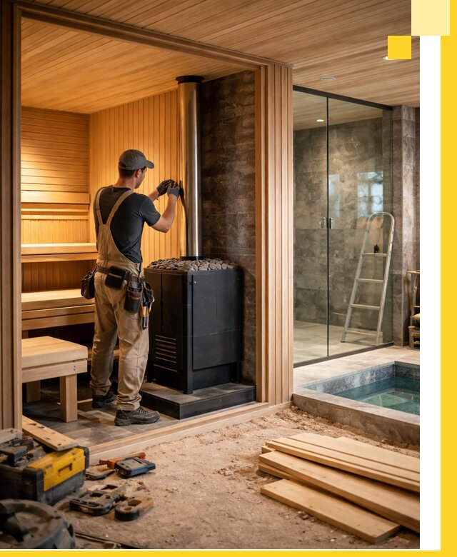 Полное строительство банных комплексов под ключ в Азнакаеве