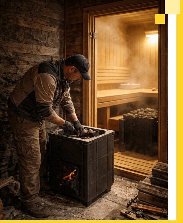 Строительство бани с сауной под ключ в Азнакаеве от проекта до сдачи